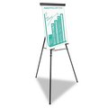 Universal Universal 43034 Heavy Duty Presentation Easel; 69 in. Maximum Height; Metal; Black 43034